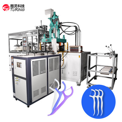 TR-Y64 Fully Automatic 64 Cavities Dental Floss Machine with High Quality Injection Machine