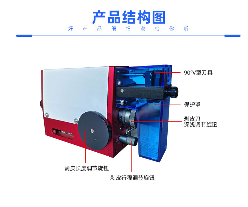 TR-QD15 气动感应式剥皮机