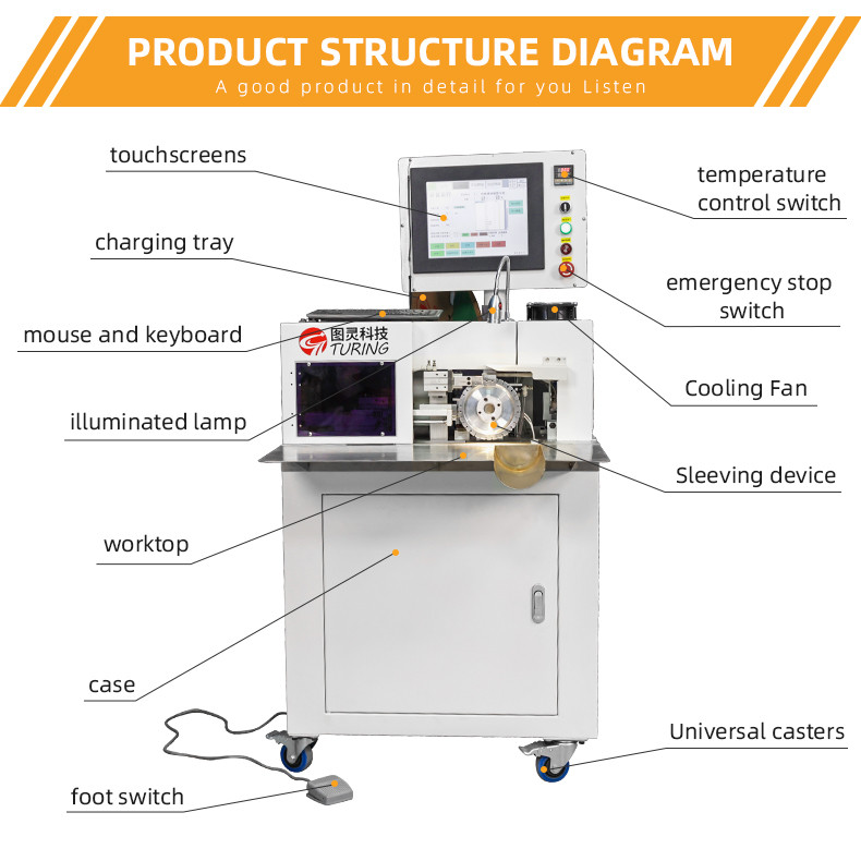 TR-RG14 cutting and baking number tube machine