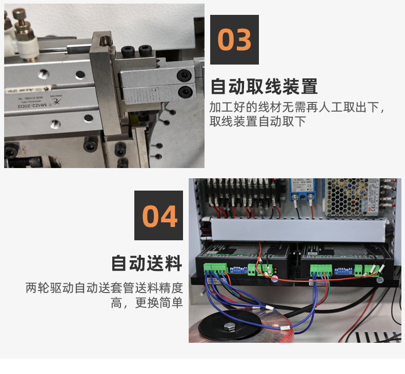 TR-RG13半自动穿烤热缩管机