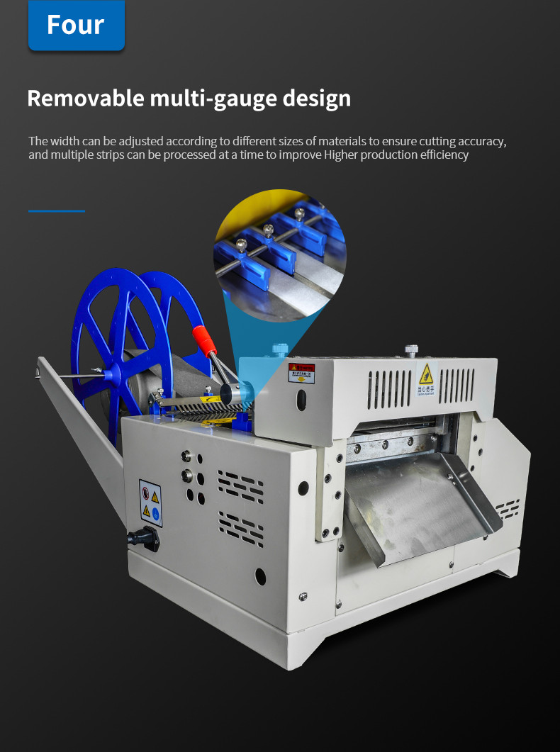 TR-LH201 Fully Automatic Hot And Cold Rotary Knife Tape Cutting Machine