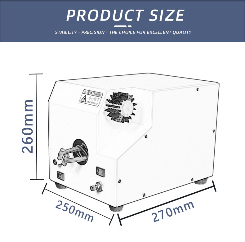 TR-NX11 Semi-Automatic Shield Brushing And Twisting Machine