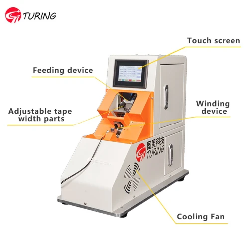 TR-305 Pneumatic Plate Coil Single Point Tape Wrapping Machine