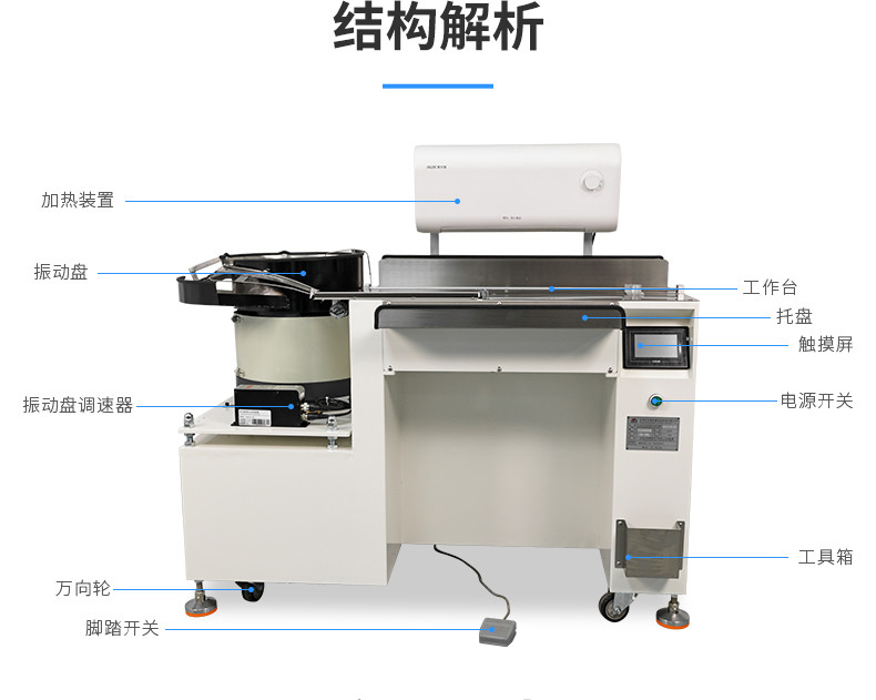 TR-602X 台式带加热尼龙扎带机