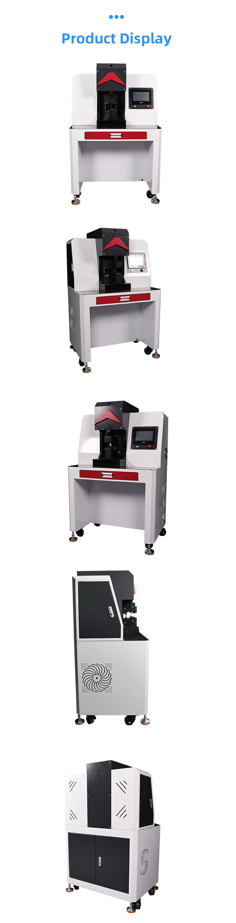 TR-BD14 Semi-Automatic Button Type Wire Stripping And Terminal Crimping Machine