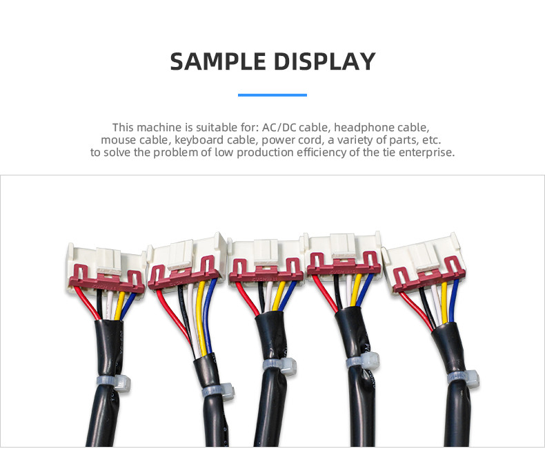 TR-601X Semi-automatic Desktop Nylon Cable Tie Machine