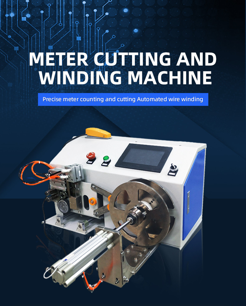 TR-138 Automatic Circle Meter Cutting Winding And Tying Machine