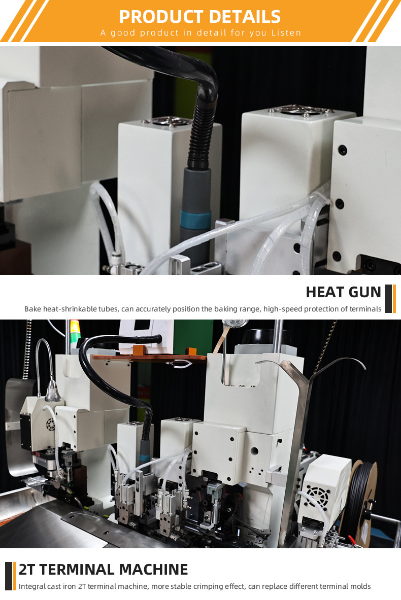 FULL-AUTOMATIC ONE-TO-THREE PIPE THREADINGTERMINAL MACHINE (OPTIONAL CONVEYOR BELT)