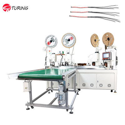 TR-DM03 Fully Automatic One-to-Three Inserting Tube Terminal Crimping Machine