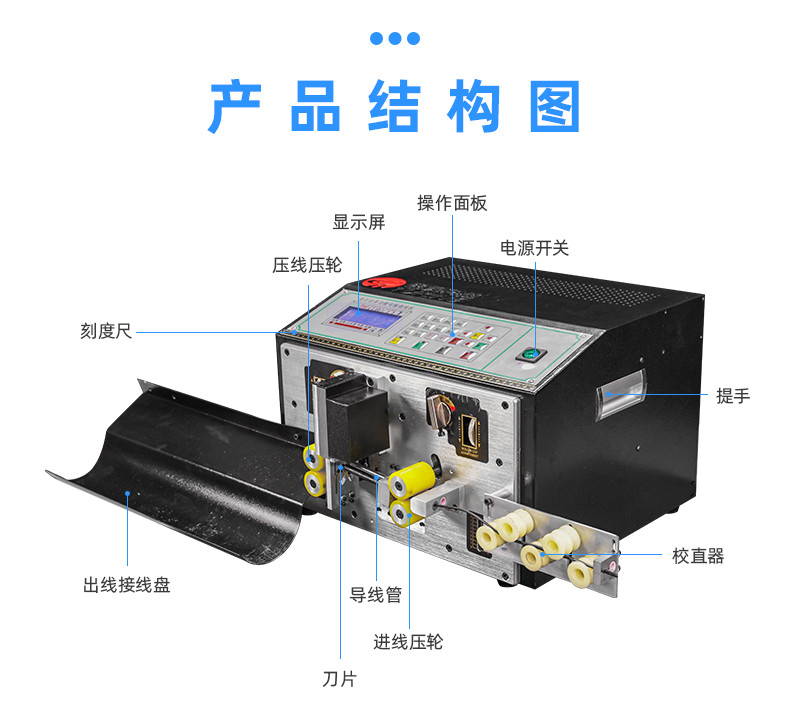 TR-201扁护套剥线里外皮剥线机