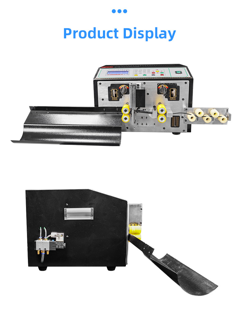 TR-201 flat sheath wire stripping machine