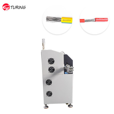 TR-508 MAX4 Fully Automatic Large Square Wire Stripping Machine