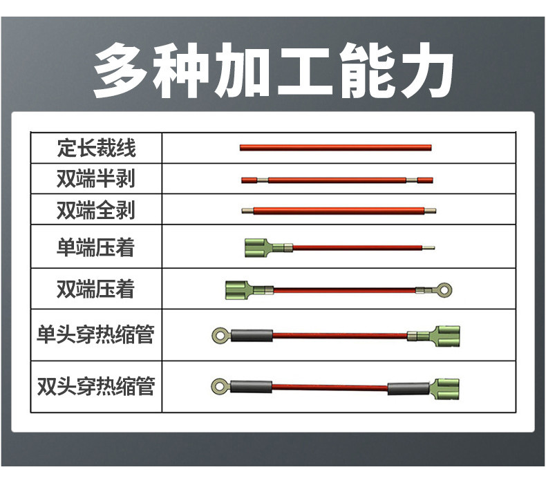 TR-3001双头4T穿热缩管端子机