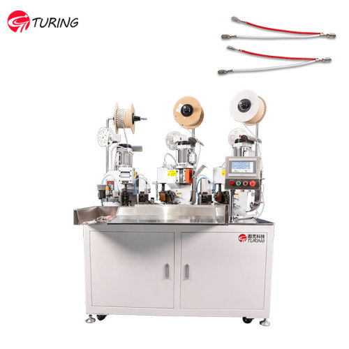 TR-3002 Fully Automatic Three-in-one Crimping Terminal Crimping Machine