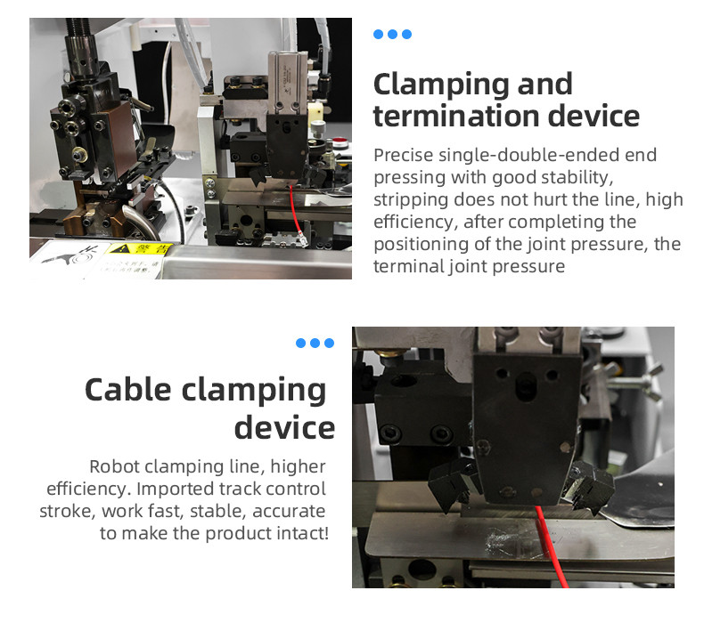 TR-3002 fully automatic three-in-one crimping terminal machine