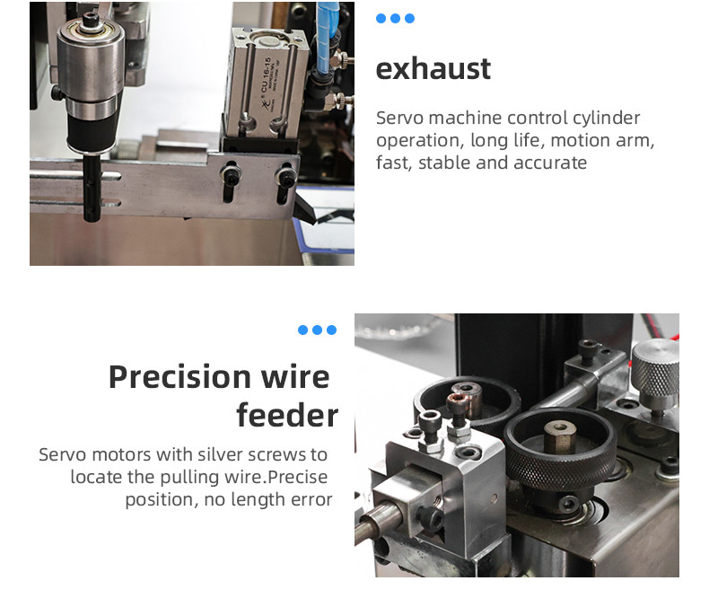 TR-3002 fully automatic three-in-one crimping terminal machine