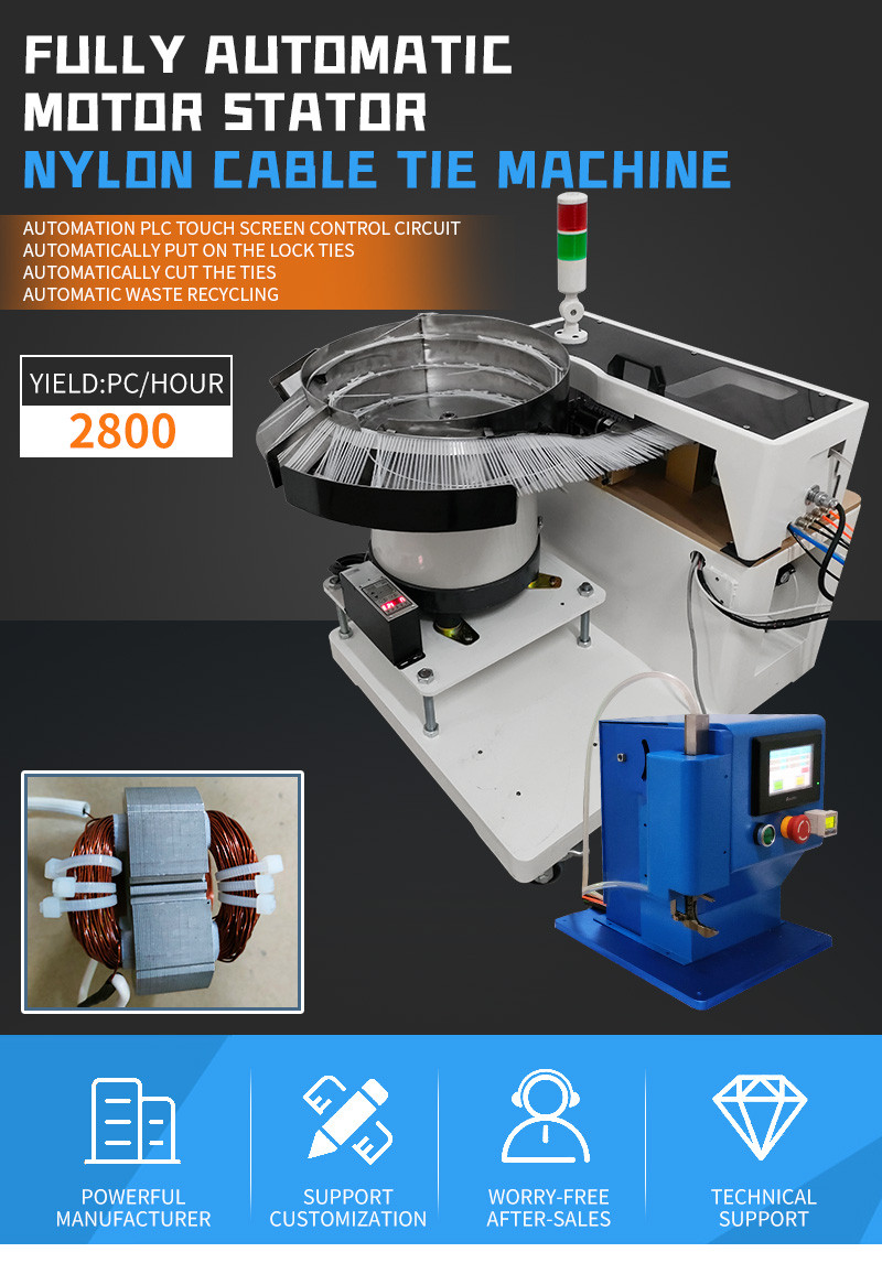 TR-ZD02 Fully Automatic Motor Stator Binding and tie Machine