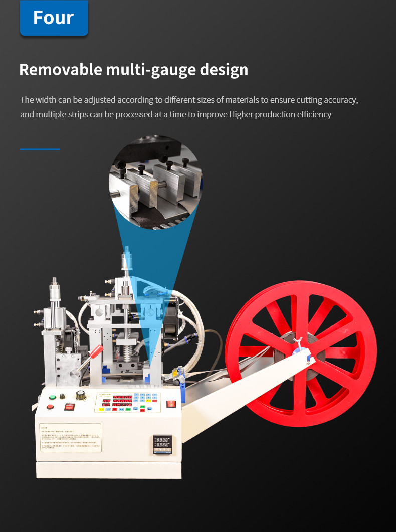 TR-200XZ Fully Automatic 200mm Rotary Knife Cold and Hot Tape Cutting Machine