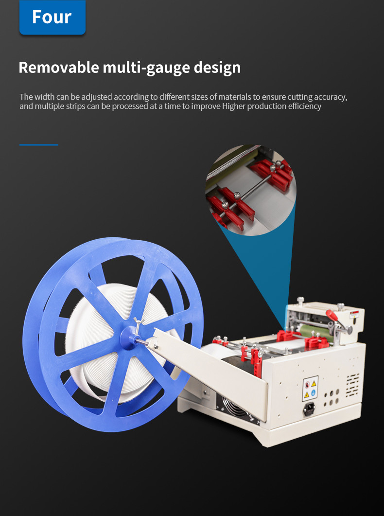 TR-120L Automatic 120mm Single Cold  Tape Cutting Machine