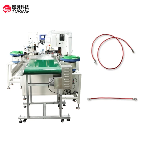 TR-DM070 Fully Automatic Double-head Bulk 3T Terminal Crimping Machine