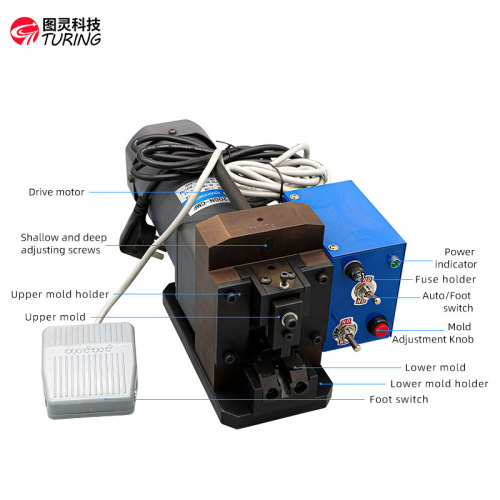 TR-120W Crystal Head  Crimping Machine