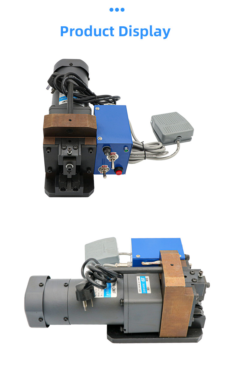 TR-4F Turing Semi-auto Pneumatic Cable Stripping Machine