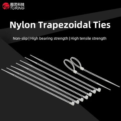 TR-T25 Cable Wire Harness Packing Material Nylon trapezoidal tie