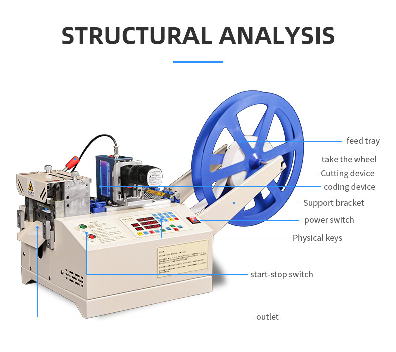 TR-120LDB Coding and Cutting Machine