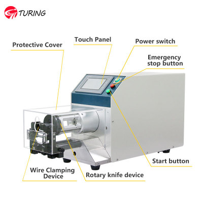 TR-8608 Semi-automatic Coaxial Wire Stripping Machine