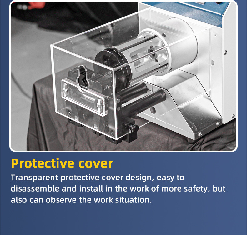 TR-8608 semi-automatic coaxial wire stripping machine