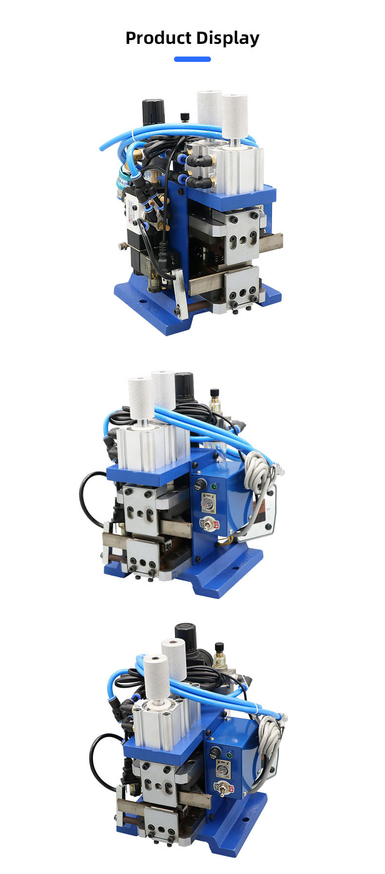 TR-3FN+Y Vertical Cable Stripping and Twisting Machine