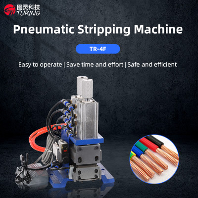 TR-4F Pneumatic Cable Stripping Machine