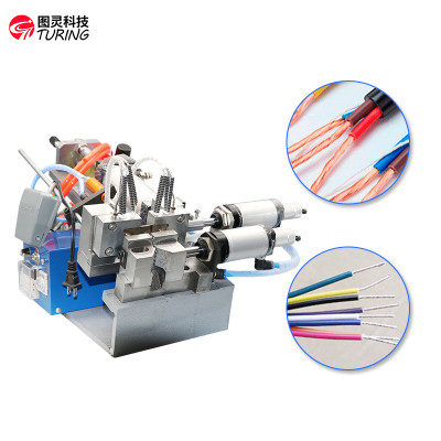 TR-310A Semi-auto Pneumatic Hot Cable Stripping Machine