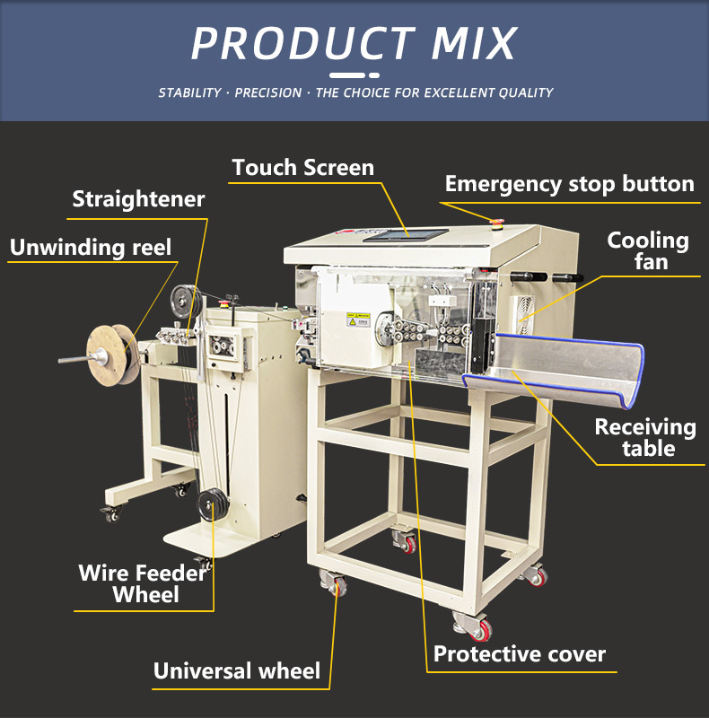 TR-9800 Fully Automatic Coaxial Wire Stripping Machine