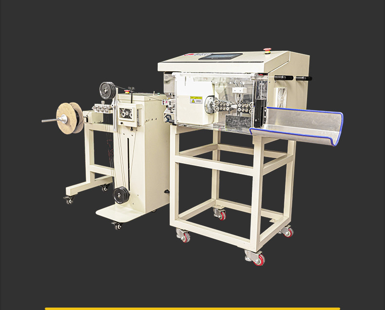 TR-9800 fully automatic coaxial wire stripping machine