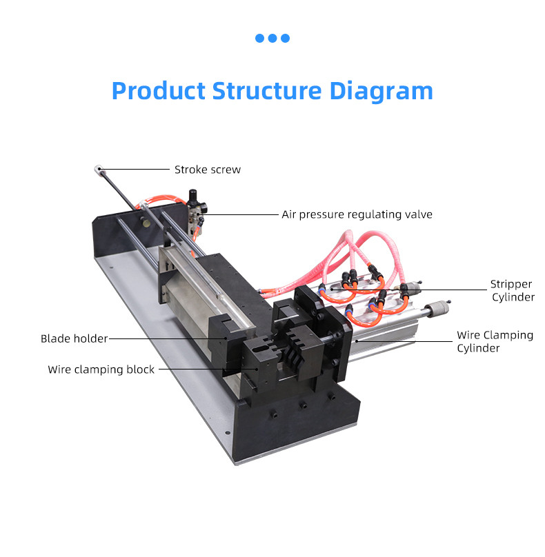 TR-640 semi-automatic pneumatic peeling machine