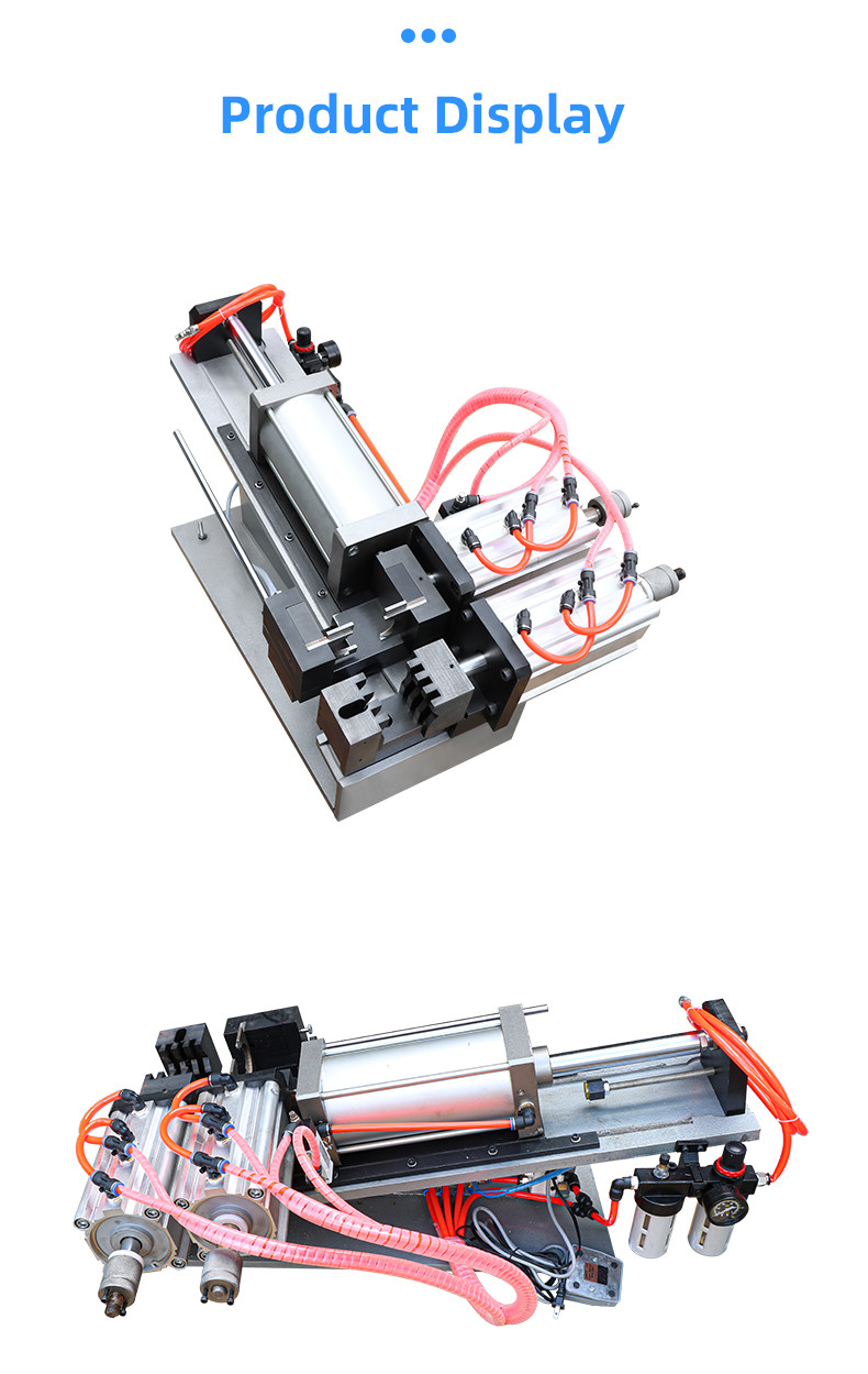 TR-820 semi-automatic pneumatic peeling machine