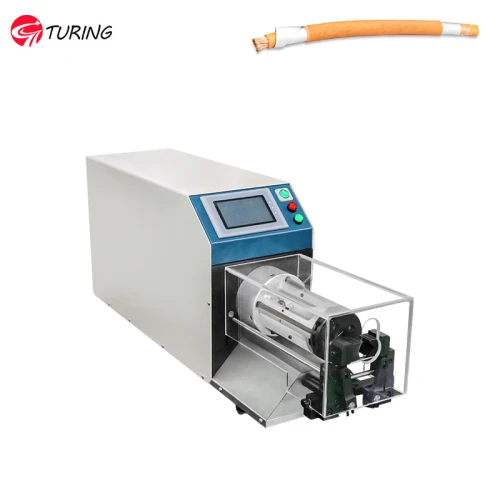 TR-2515 semi-automatic coaxial wire stripping machine