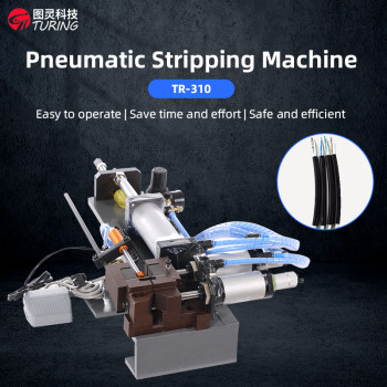 TR-310 Semi-auto Air-electric wire stripping machine