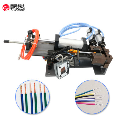 TR-310 Semi-auto Air-electric wire stripping machine
