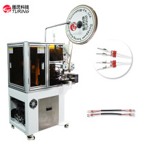TR-FS03 One to 2  Inserting Waterproof Plug Stripping and Punching Terminal Crimping Machine