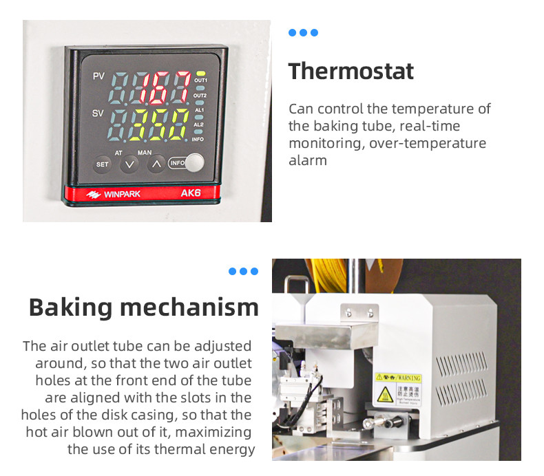 TR-H14 Semi-automatic Heat Shrink Tube Baking Machine