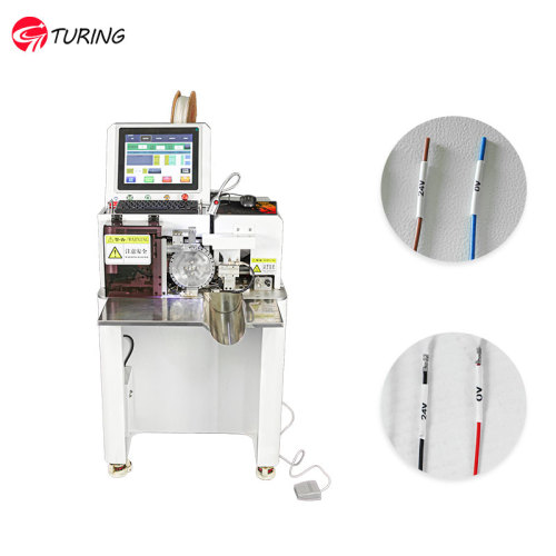 TR-HM01 Semi-Automatic Ribbon coding sleeve number tube baking machine