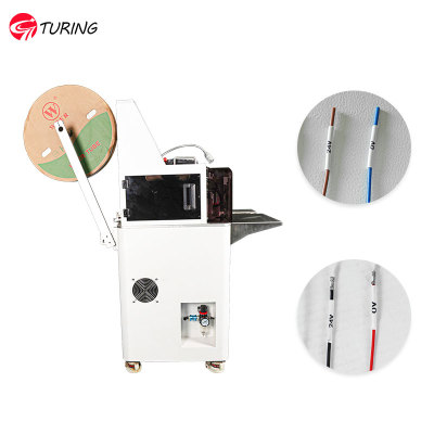 TR-HM01 Semi-Automatic Ribbon coding sleeve number tube baking machine