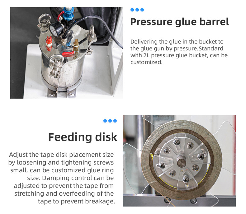 TR-DJ01 fully automatic dispensing and backing machine