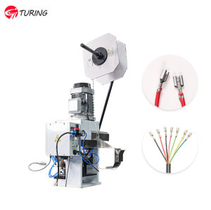 TR-BD3000 Semi-automatic straight stripping and Crimping terminal machine