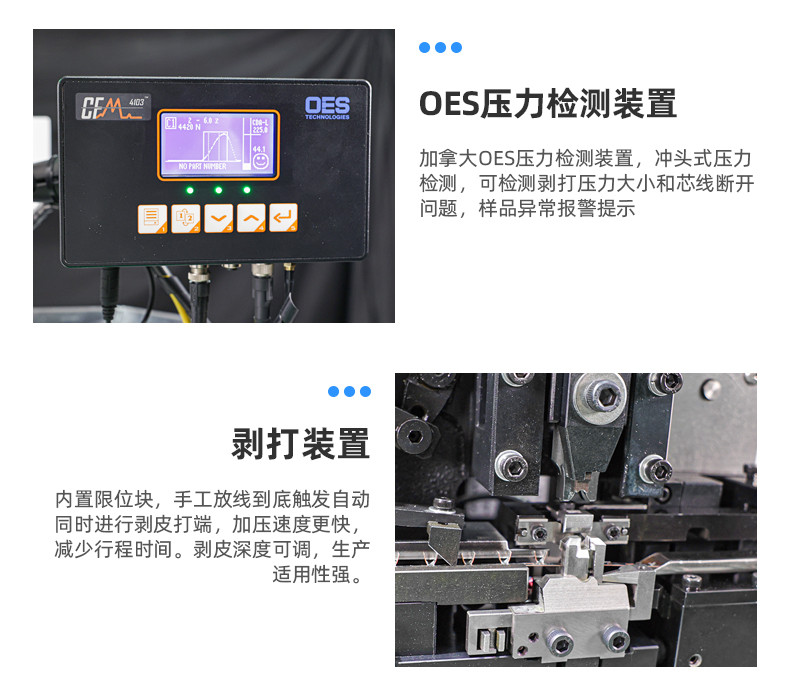 TR-BDS01半自动伺服剥打2T端子机