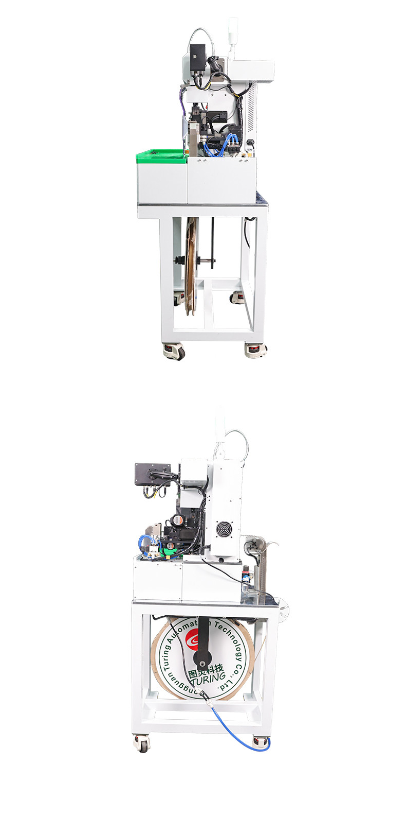 TR-BDS01 semi-automatic servo stripping and  2T terminal crimping machine