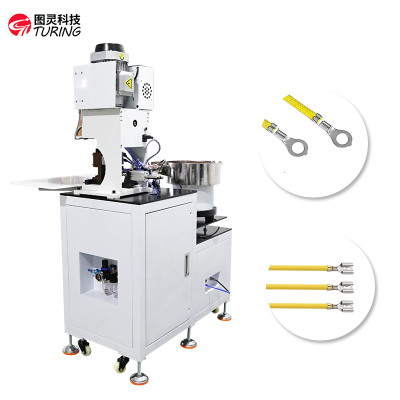 TR-SZ02 semi-automatic bulk 2T tube terminal crimping machine