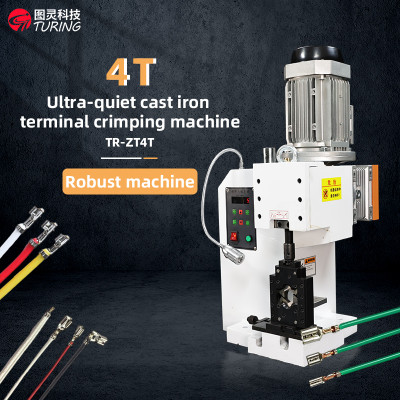 TR-ZT4T Semi-automatic 4T cast iron terminal crimping machine